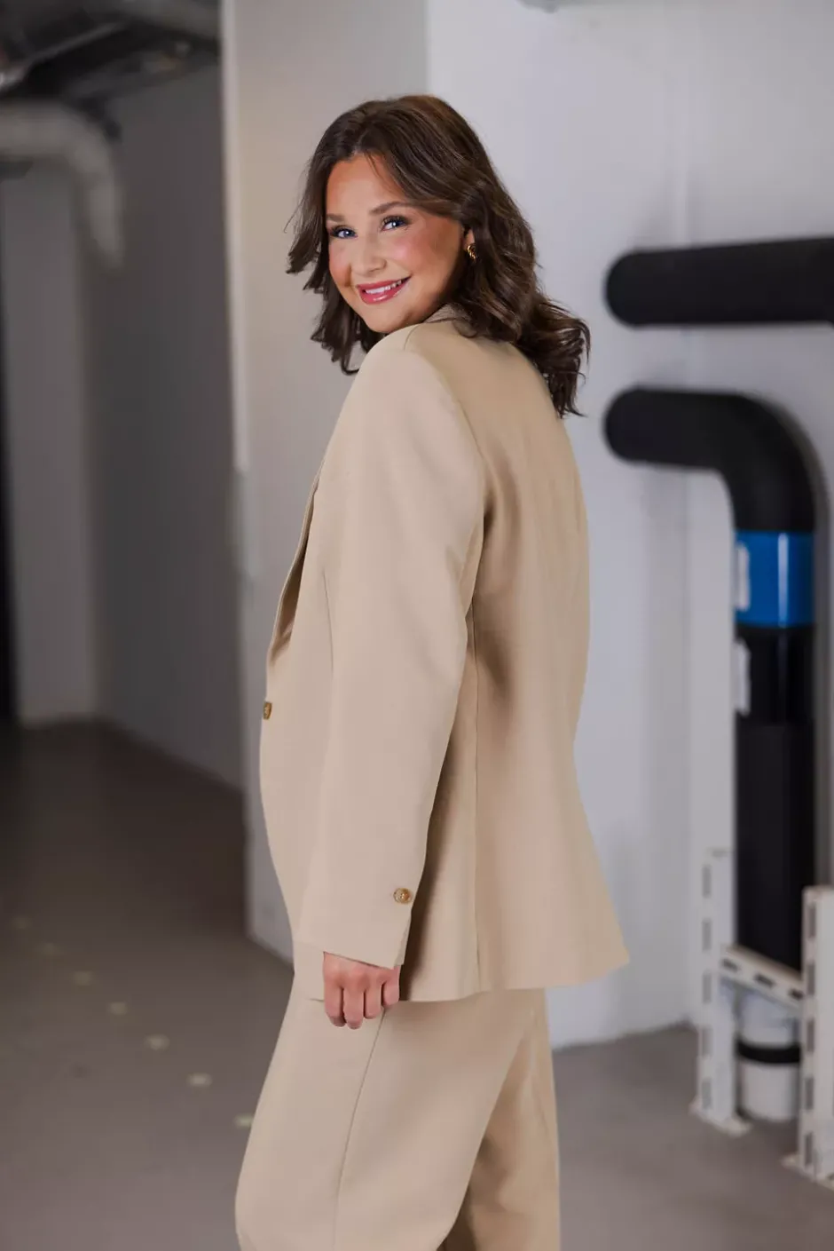 Mia Blazer Camel^HIIL STUDIO Best