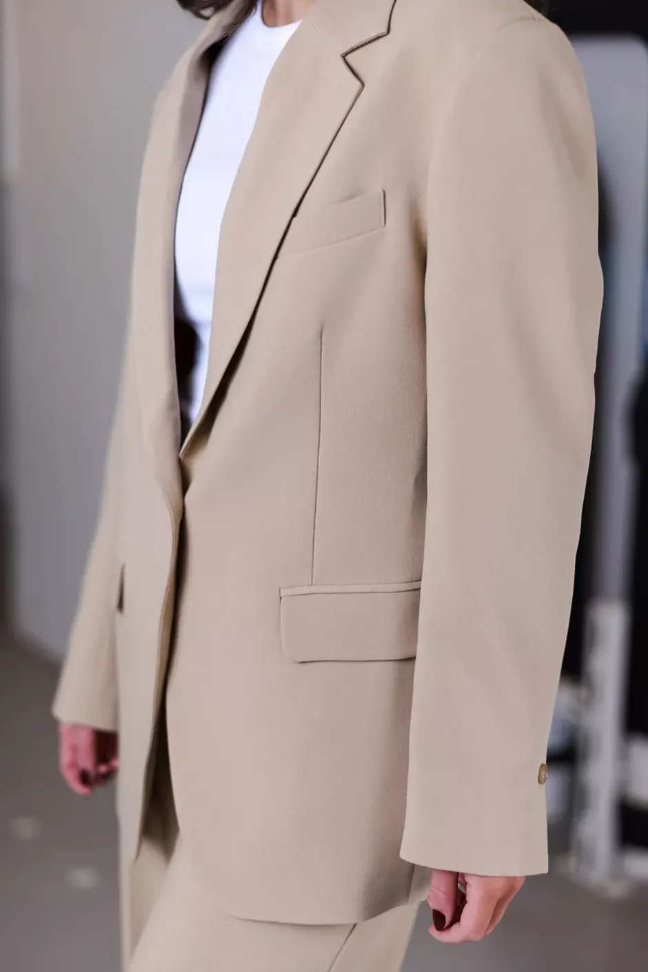 Mia Blazer Camel^HIIL STUDIO Best