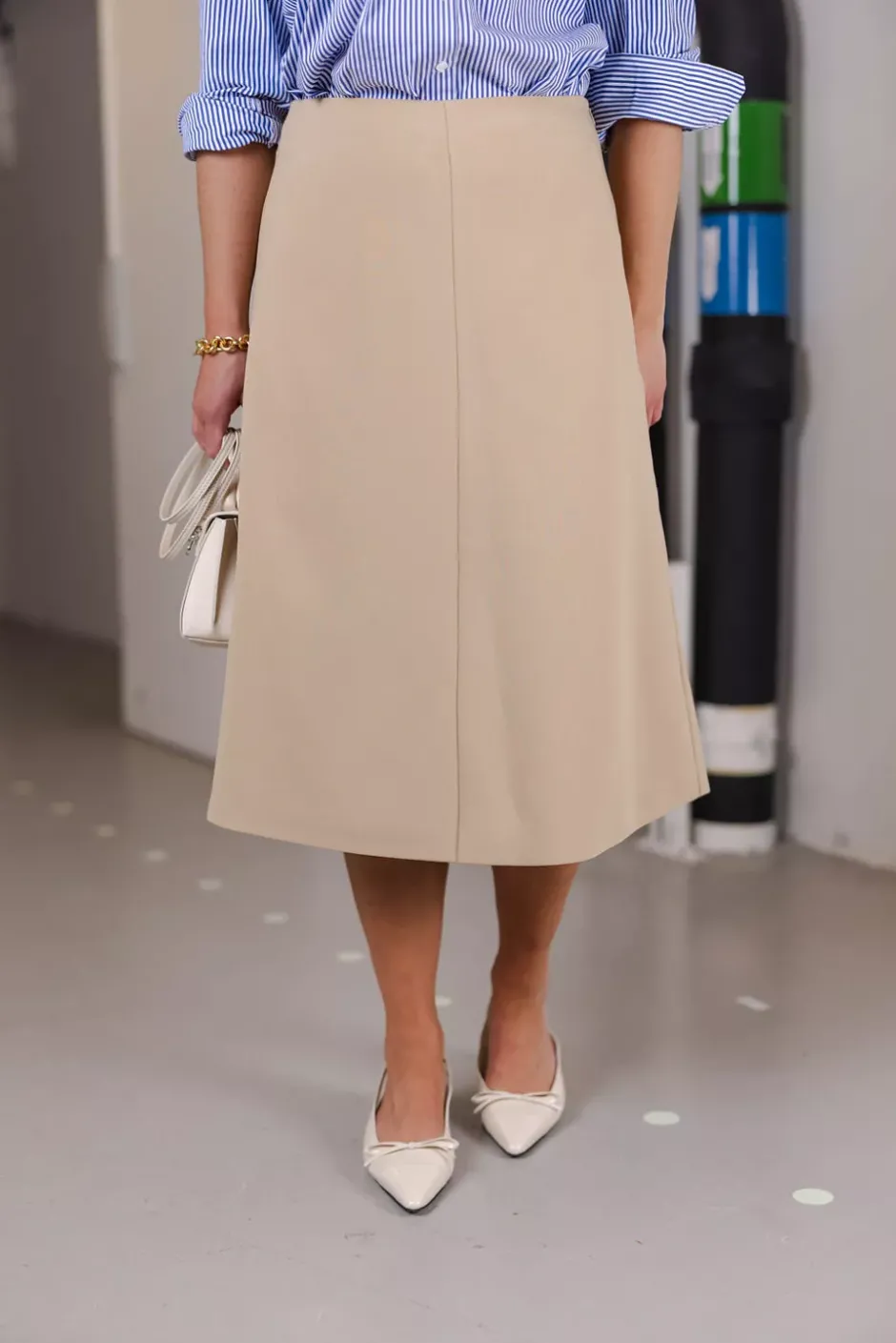 Mia Skirt Camel^HIIL STUDIO Best