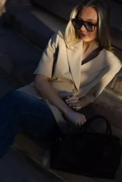 Mia SS Blazer Camel^HIIL STUDIO Best