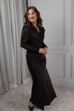 Midnight Dress Long Brown^ENVELOPE1976 Outlet