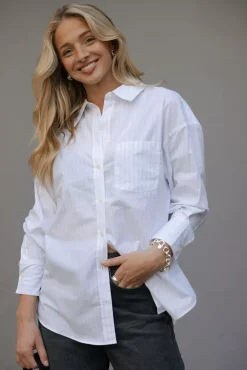 Mika Shirt White And Black Stripe^ANINE BING Best