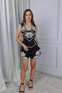 Mina Shorts Onyx Black^SCARLETT POPPIES Clearance
