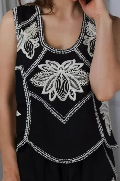 Minetti Top Onyx Black^SCARLETT POPPIES Fashion