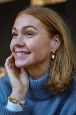 Mini Drop Earrings Golden Shadow^CAROLINE SVEDBOM Clearance