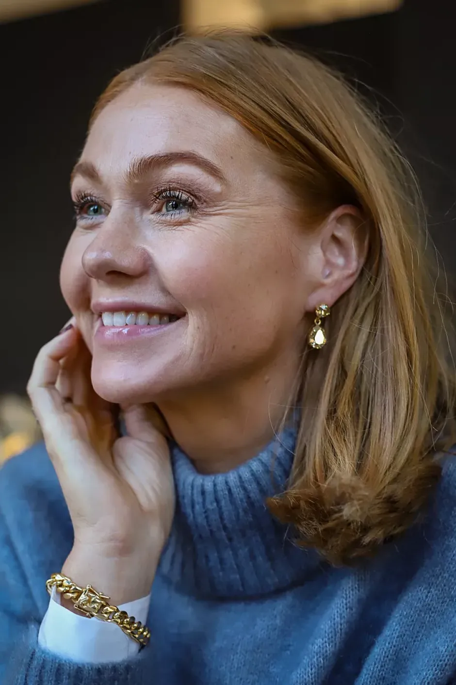 Mini Drop Earrings Golden Shadow^CAROLINE SVEDBOM Clearance