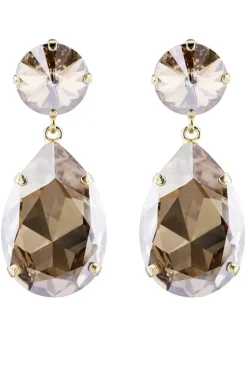 Mini Drop Earrings Golden Shadow^CAROLINE SVEDBOM Clearance