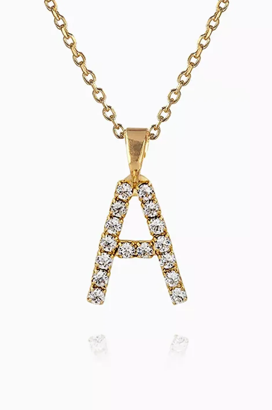 Mini Letter Necklace Gold^CAROLINE SVEDBOM Fashion
