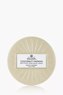Mini Tin Candle 25t Coconut Papaya^VOLUSPA Fashion
