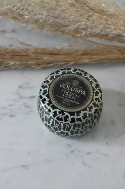 Mini Tin Candle 25t French Linen^VOLUSPA Discount