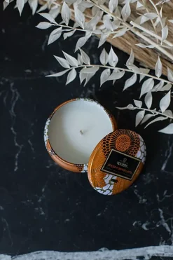 Mini Tin Candle 25t Spiced Pumpkin Latte^VOLUSPA Online