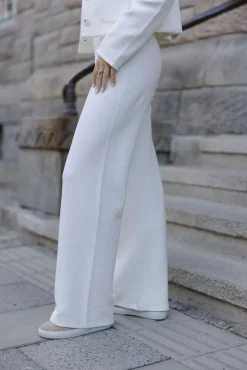 Moon Classic Flared Pants Marshmellow^LUNE ACTIVE Outlet