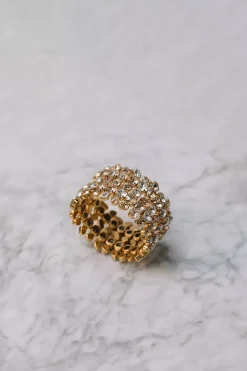 Multi Cuff Bracelet Gold Golden Combo^CAROLINE SVEDBOM Sale