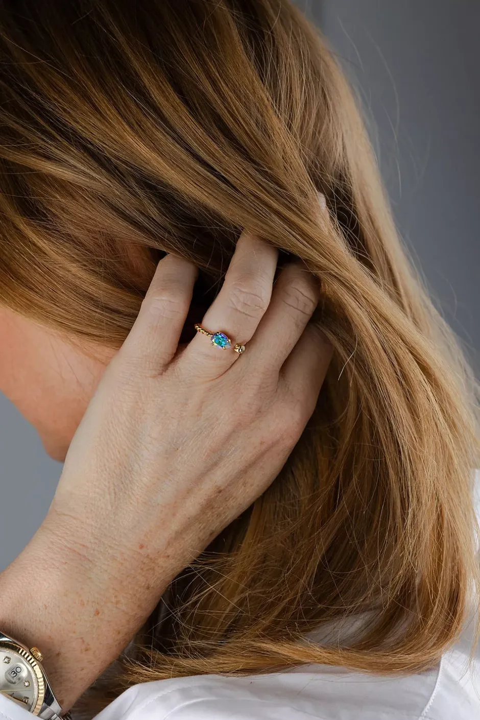 Nani Ring Gold Aurore Boreale^CAROLINE SVEDBOM Discount