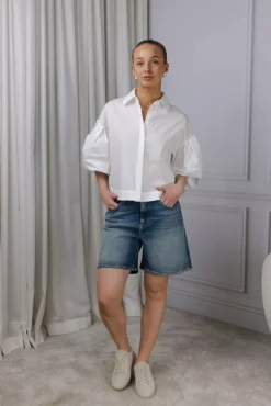 Narja Shorts Medium Blue^REPLAY Clearance