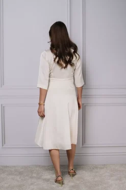 New Bertine Dress Creme^HIIL STUDIO Hot