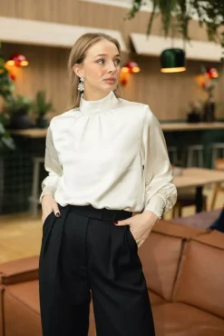 New Brianna Blouse Creme^HIIL STUDIO Outlet
