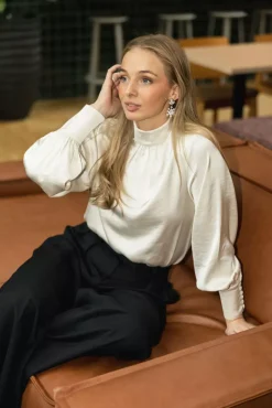 New Brianna Blouse Creme^HIIL STUDIO Outlet