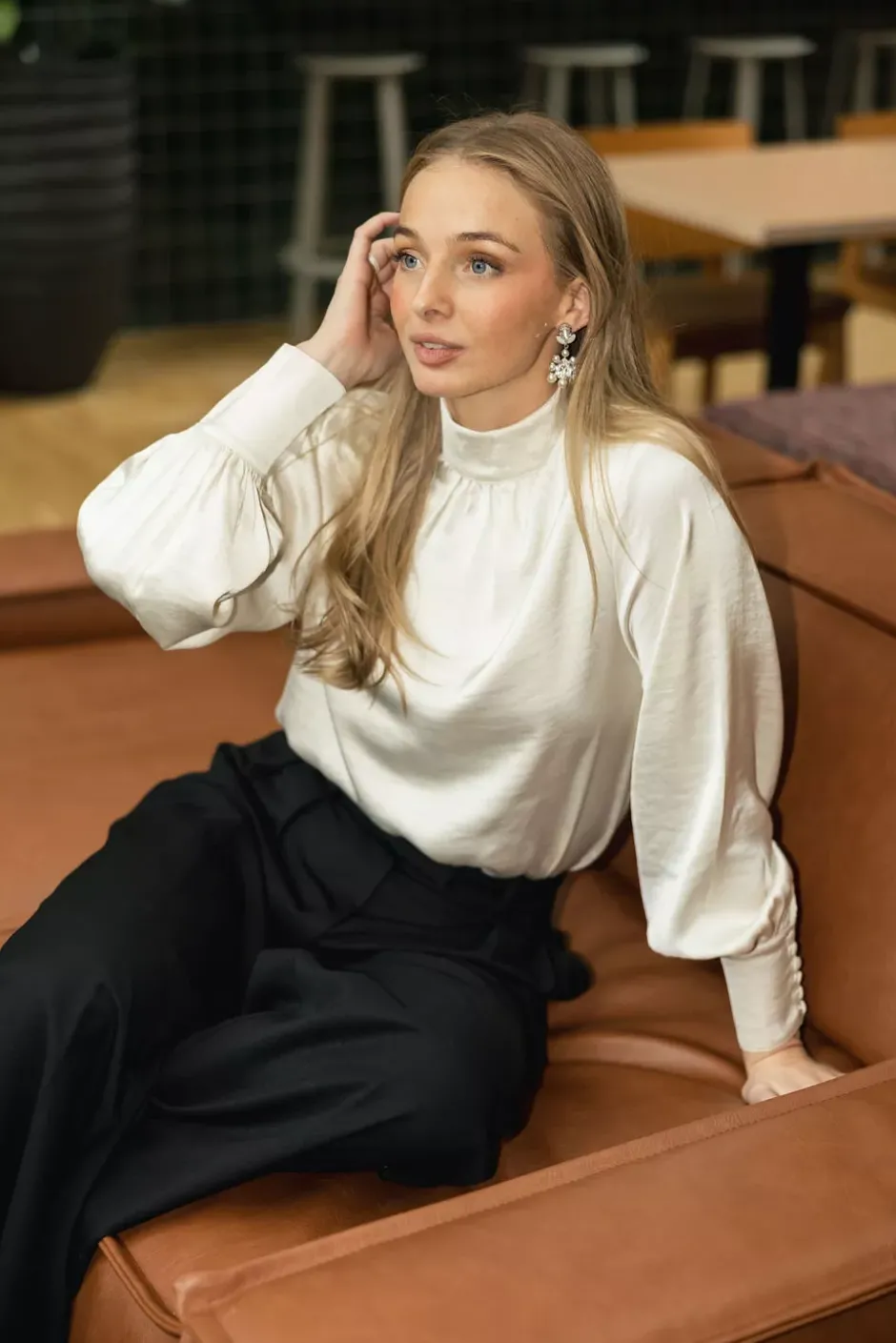 New Brianna Blouse Creme^HIIL STUDIO Outlet