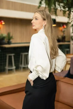 New Brianna Blouse Creme^HIIL STUDIO Outlet