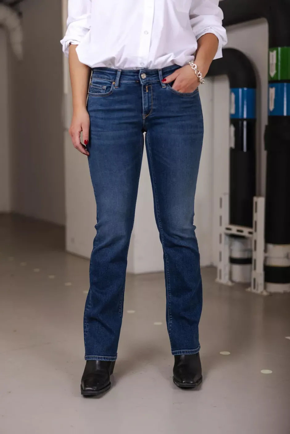 New Luz Bootcut Dark Blue^REPLAY Best