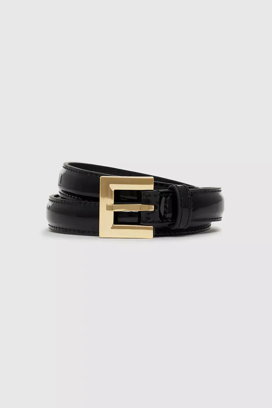 Nicola Belt Black Patent^ANINE BING Outlet