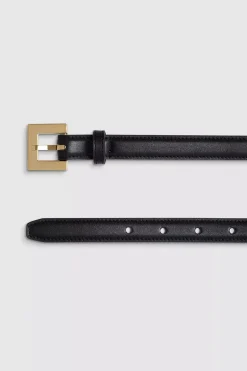 Nicola Belt Black With Gold^ANINE BING Sale