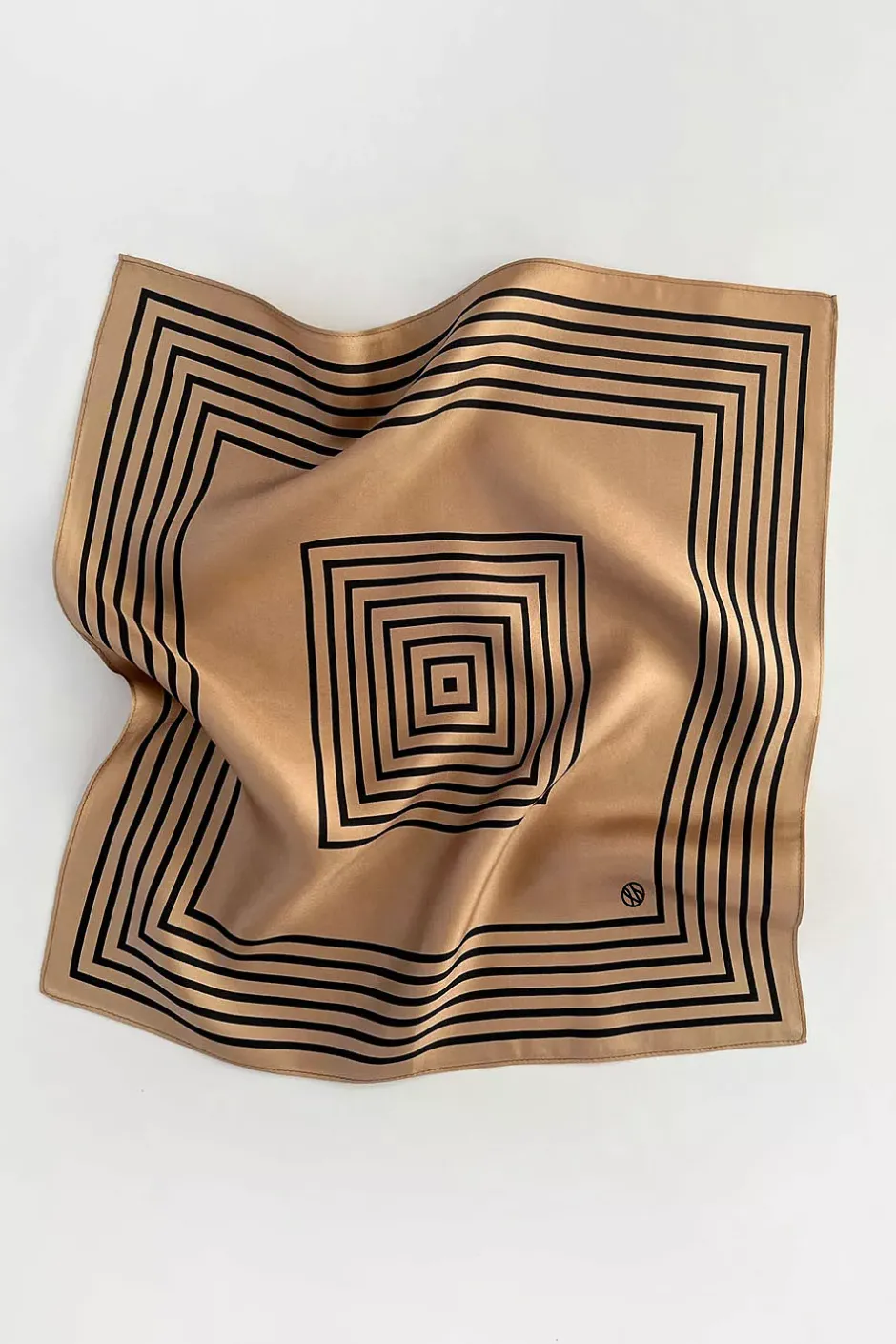 No. 15 Camel & Black^LESCARF Sale