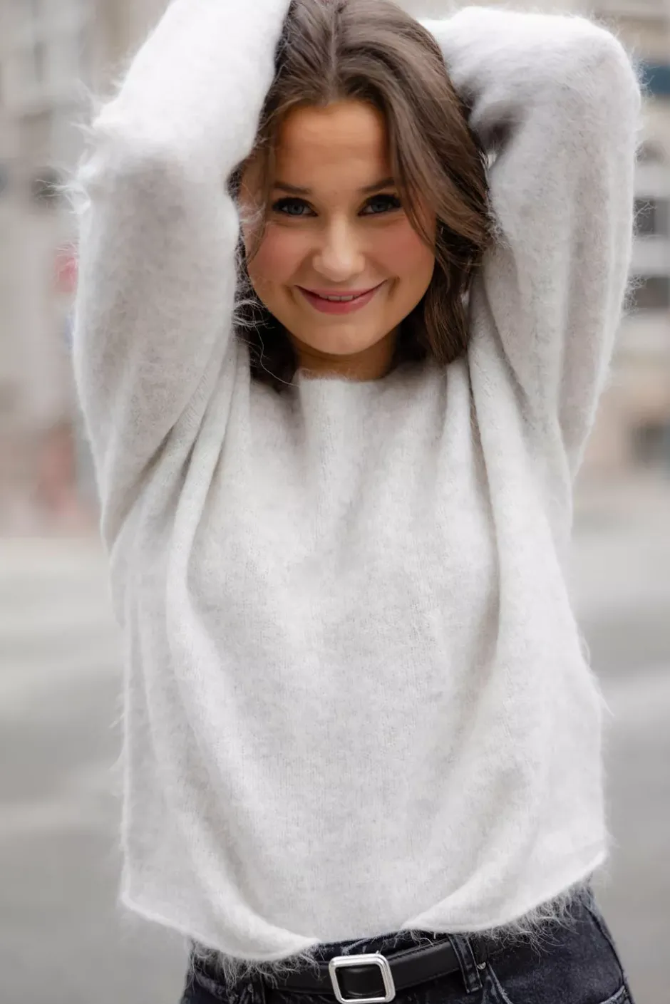 Nuny Sweater Polar Melange^AMERICAN VINTAGE Sale