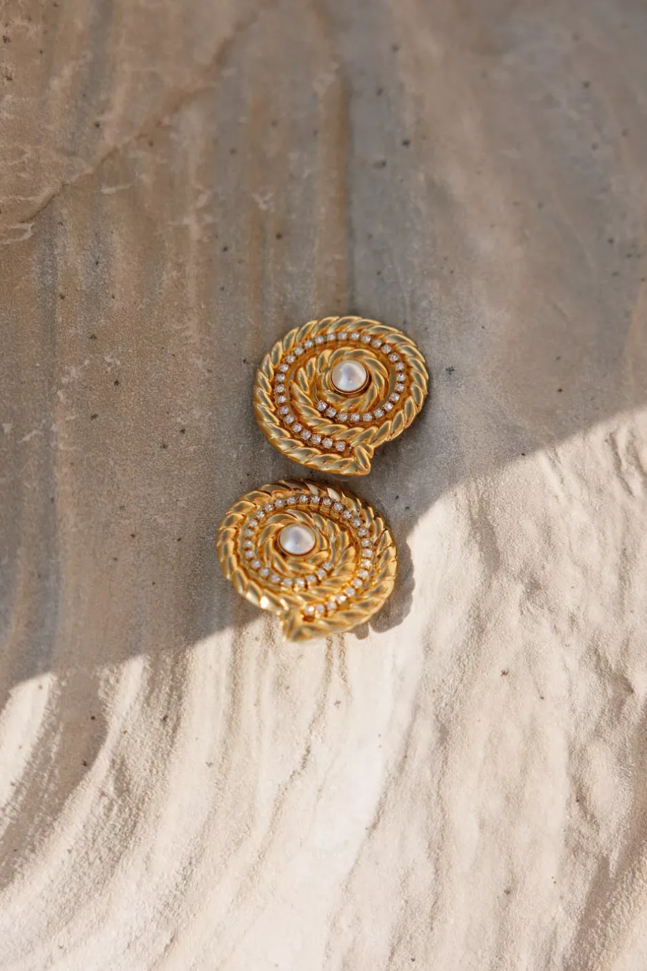 Ocean Pearl Earrings Gold^CAROLINE SVEDBOM Sale