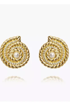 Ocean Pearl Earrings Gold^CAROLINE SVEDBOM Sale