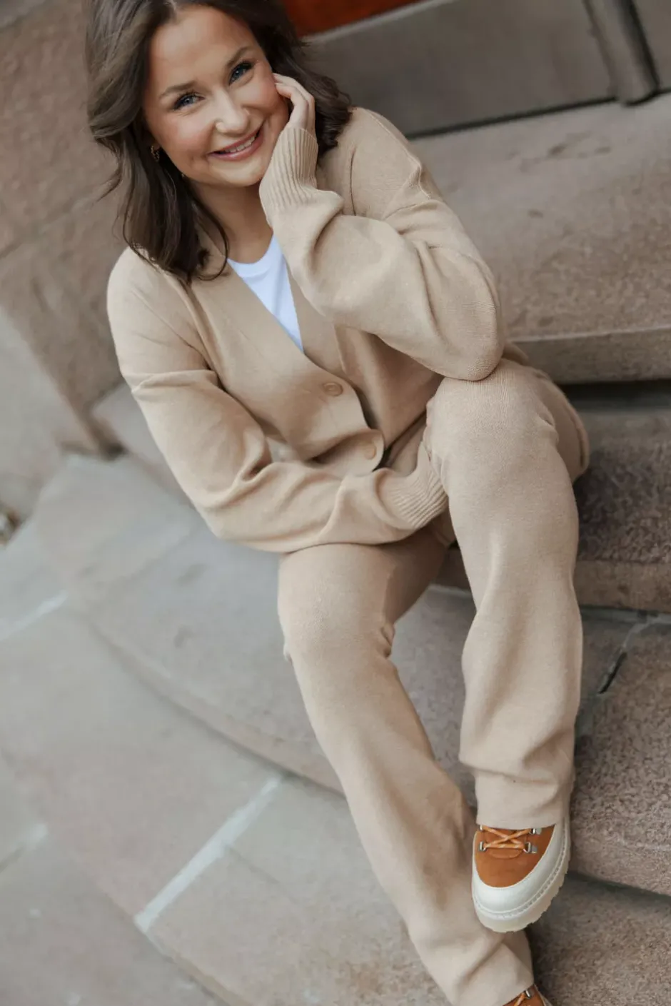 Olly Flare Pants Camel^LUNE ACTIVE New