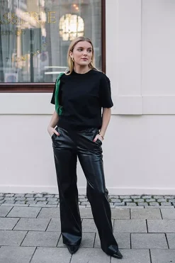 Organic Cotton T-shirt Black^THE PRODUCT Hot