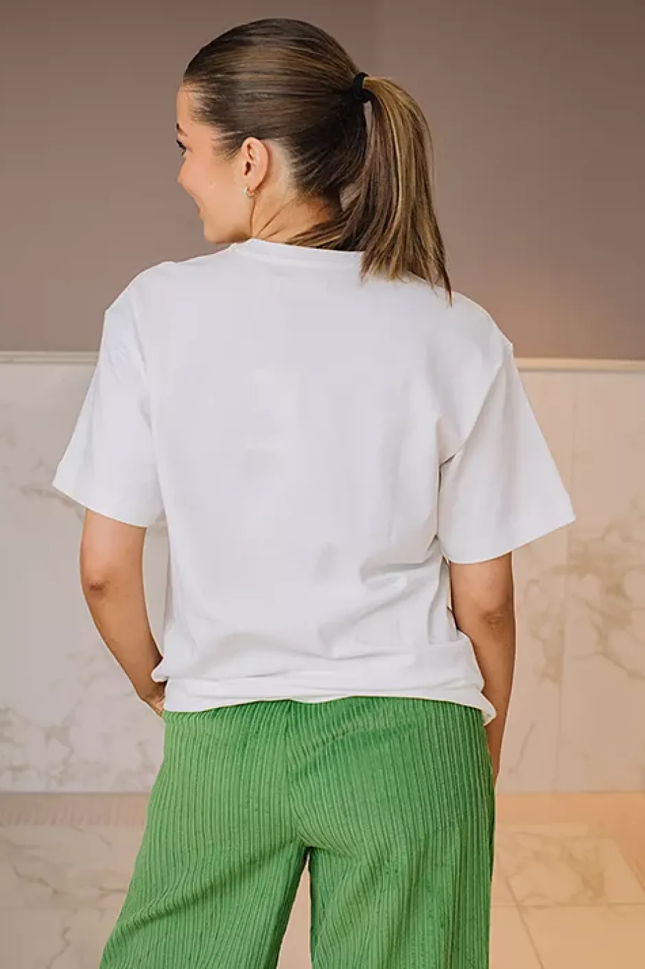Organic Cotton T-shirt White^THE PRODUCT Hot