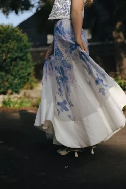Organza Maxi Skirt Skylight^BY TIMO Fashion