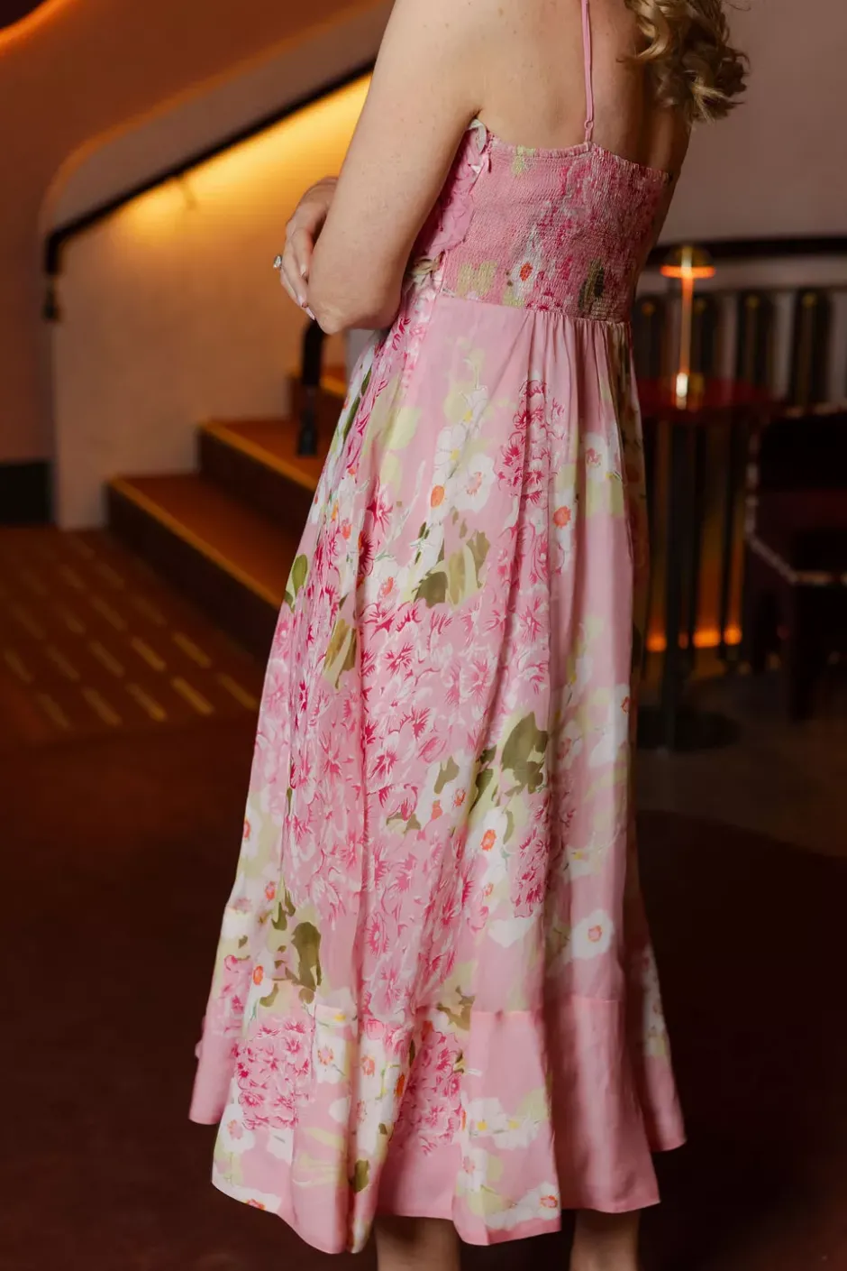 Organza Strap Dress Cherry Blossom^BY TIMO Outlet