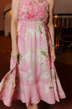 Organza Strap Dress Cherry Blossom^BY TIMO Outlet