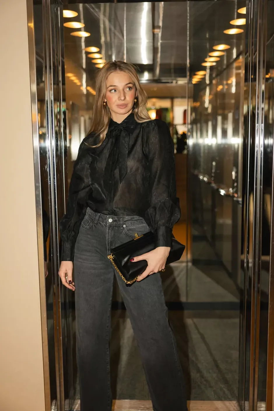 Ottilie Shirt Black^HIIL STUDIO Discount
