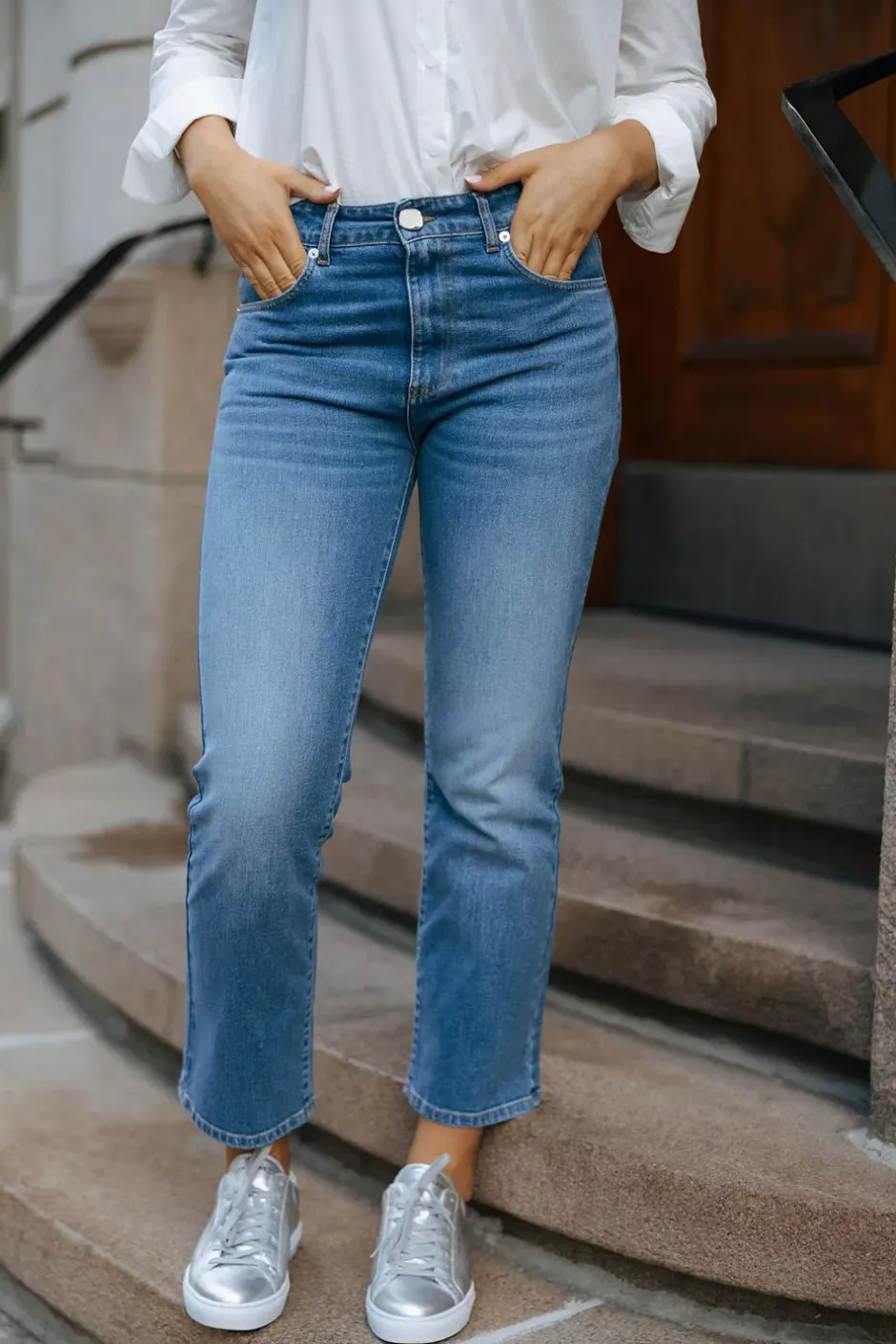Paper Jeans Washed Blue^HIIL STUDIO Discount