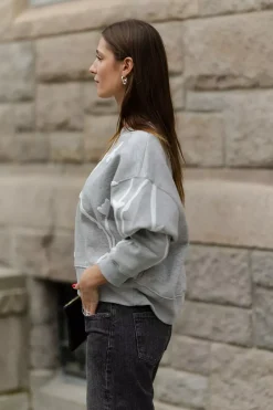 Pawi Sweatshirt Light Grey^MUNTHE New