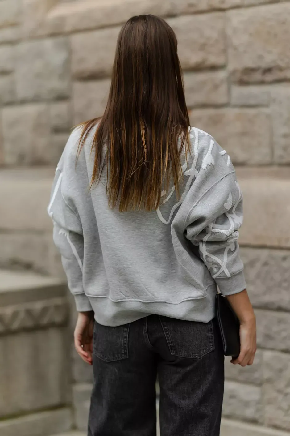 Pawi Sweatshirt Light Grey^MUNTHE New