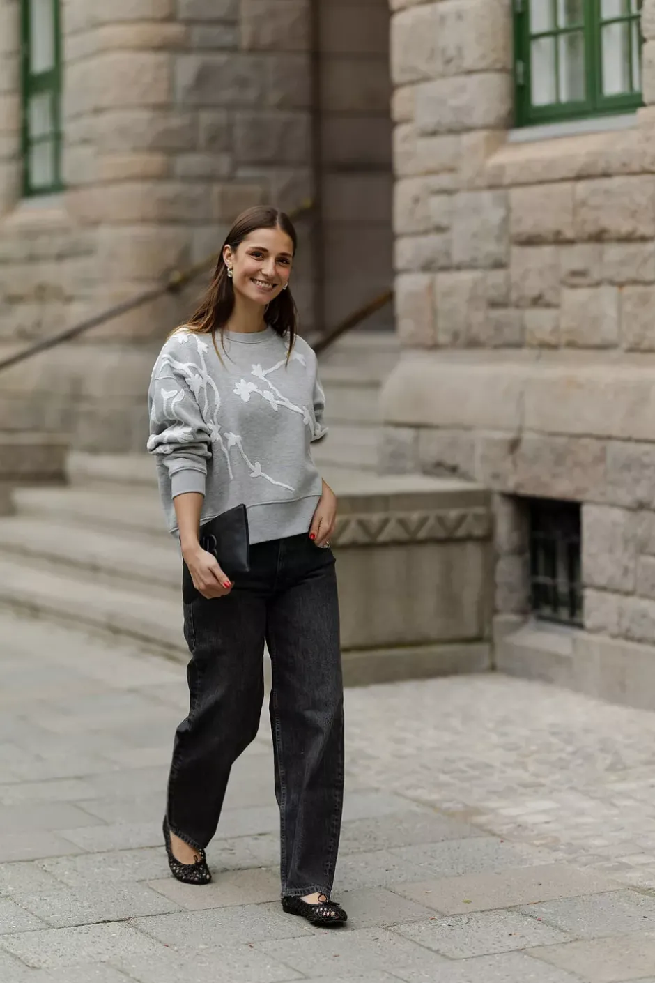 Pawi Sweatshirt Light Grey^MUNTHE New