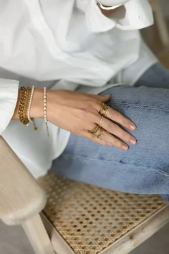 Pearl/Gold Bracelet Gold^HIIL STUDIO JEWELRY Online