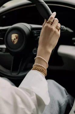 Pearl/Gold Bracelet Gold^HIIL STUDIO JEWELRY Online