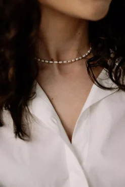 Pearl/Gold Necklace Gold^HIIL STUDIO JEWELRY Sale
