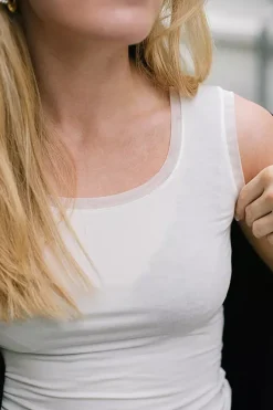 Perfect Line Modal Tank Top Ivory^OROBLU Online