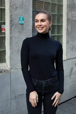 Perfect Line Turtleneck Longsleeve Black^OROBLU Best
