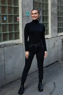 Perfect Line Turtleneck Longsleeve Black^OROBLU Best