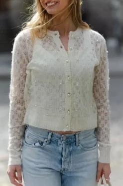 Perl Cardigan Ivory^MUNTHE Fashion