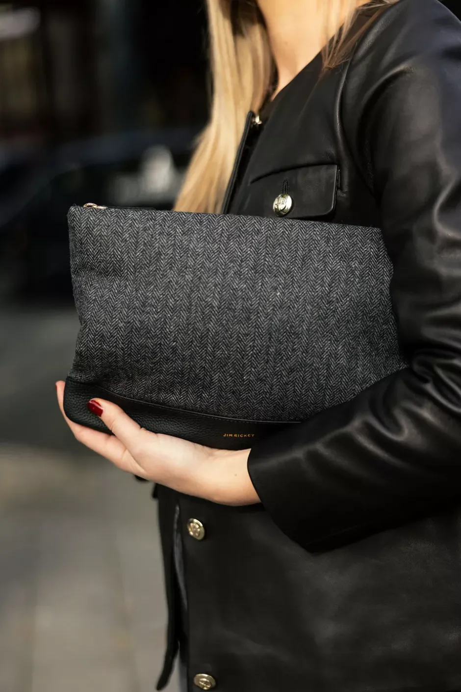 Pillow Pouch Black^CARMA Fashion